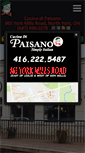 Mobile Screenshot of paisanos.ca
